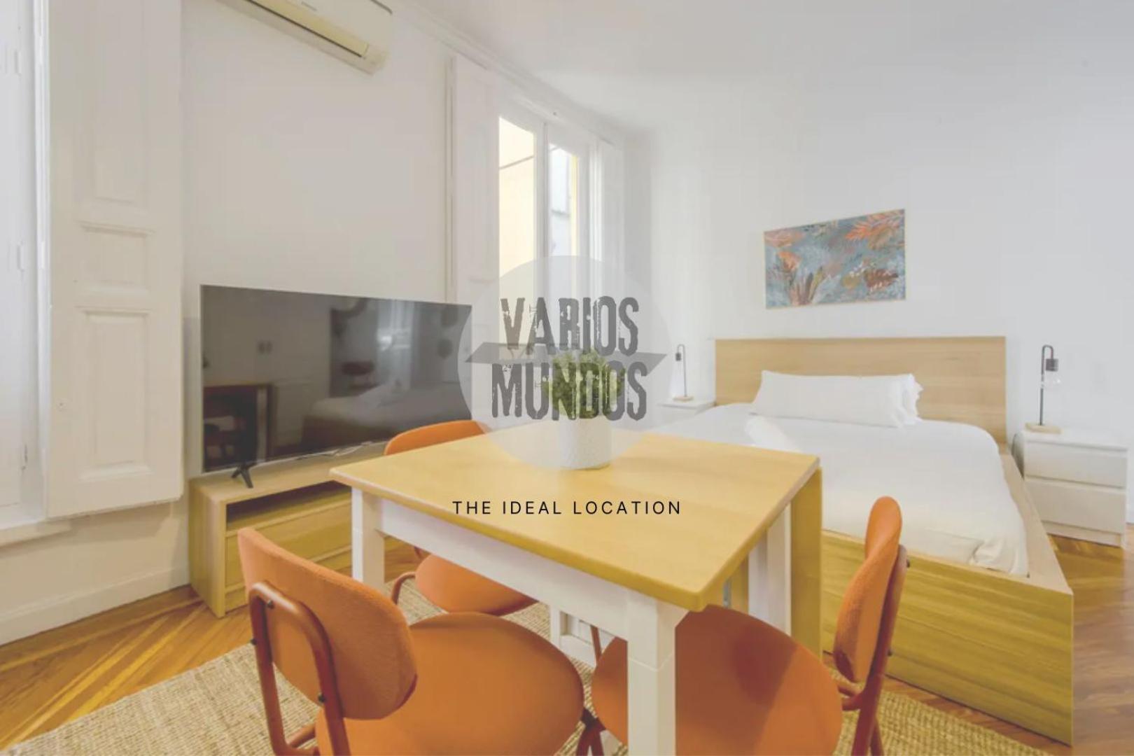 Petite E Chic Loft Para 3 En El Corazon De 马德里 外观 照片